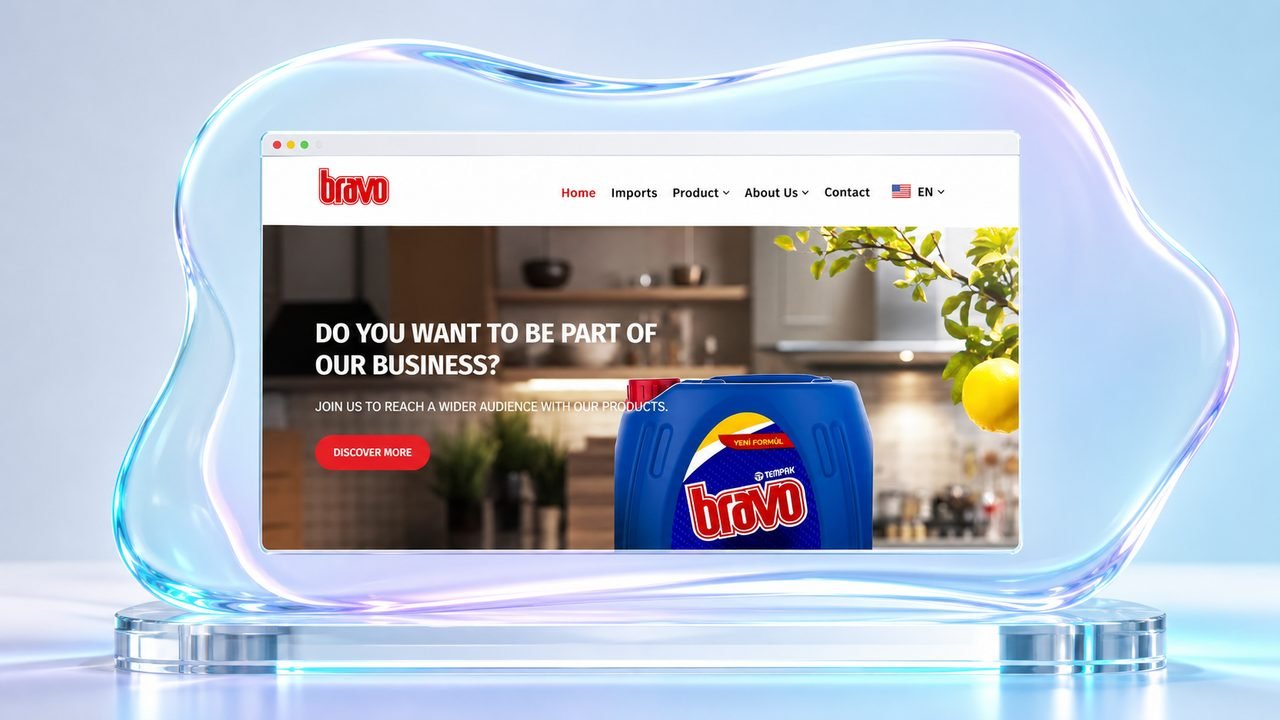 Bravo Detergent proje görseli