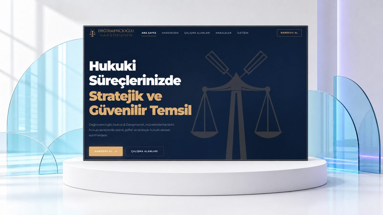 Değirmencioğlu Hukuk proje görseli