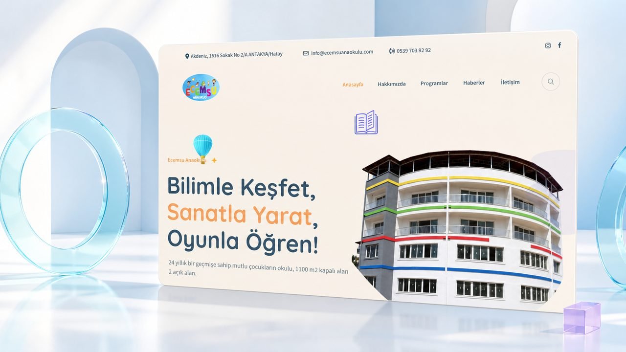 Ecem Su Anaokulu proje görseli